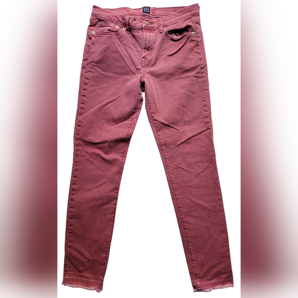 GAP Pink Skinny Jeans Women's Soft Denim 27R